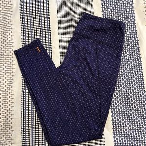 Lucy workout pants, purple polka dot!